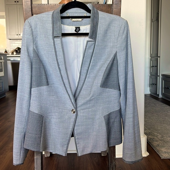 White House Black Market Jackets & Blazers - White House Black Market Grey Jacket